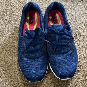 Skechers Goga Mac Navy Slip-on Sneakers